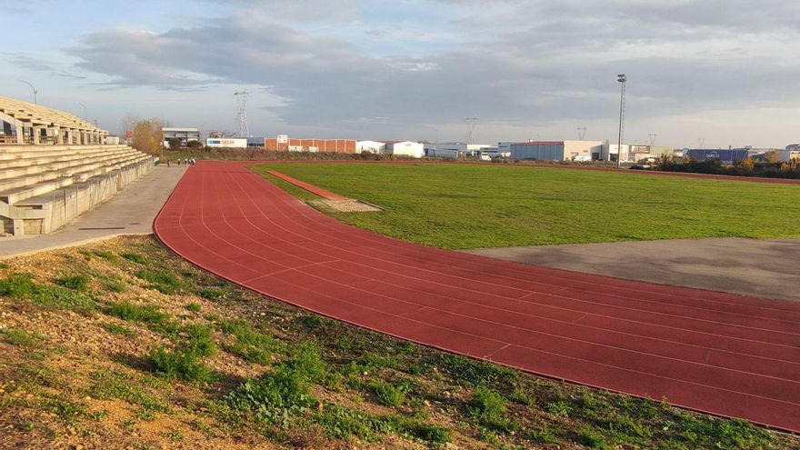Obras en la Ciudad Deportiva de Benavente: novedades en la pista de atletismo