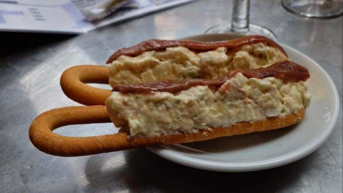 Dos marineras en un plato.