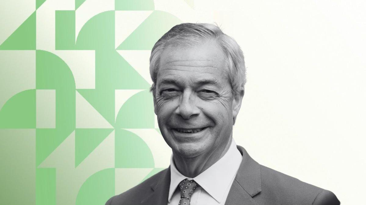 El político británico Nigel Farage.
