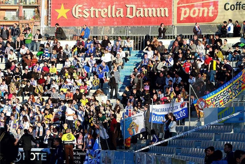 Fotogalería del partido del Sabadel contra el Real Zaragoza