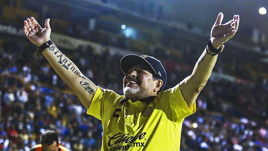 Maradona, en una imagen de 2018.