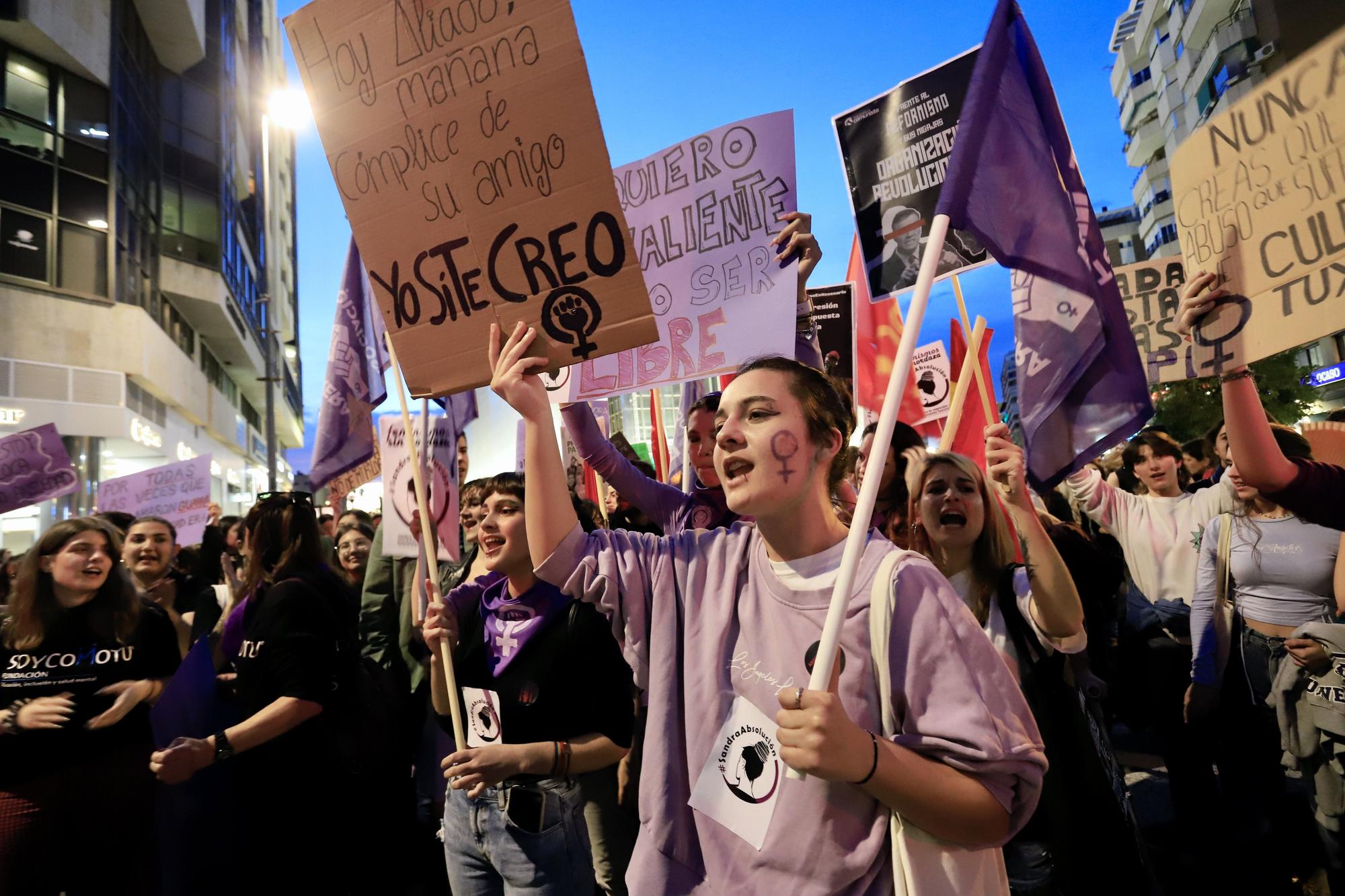 Manifestación del 8M en Murcia