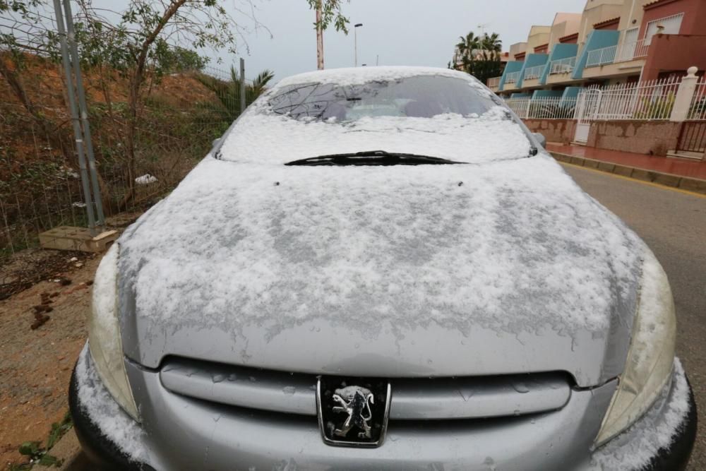 Nieve en Orihuela Costa