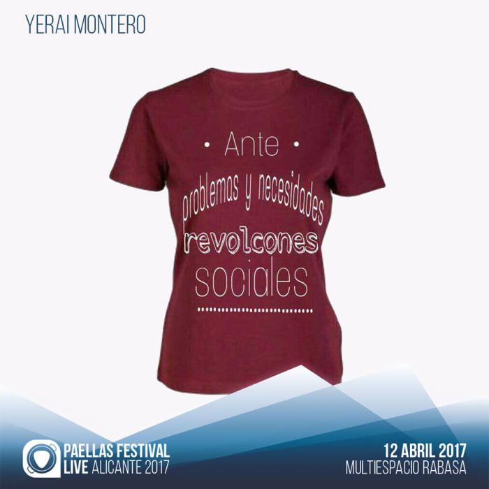 Camisetas para las Paellas 2017