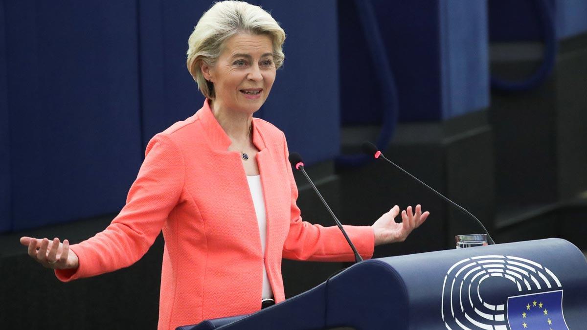 Von der Leyen pronuncia el discurso sobre el estado de la Unión.