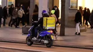 Testimonio de un 'rider' en Zaragoza: "Nosotros nunca hemos tenido contacto directo con Glovo"