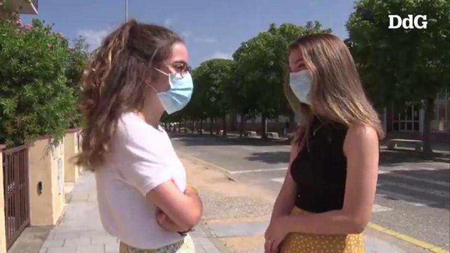 Vídeo | Dues germanes treuen la millor nota de selectivitat a Girona