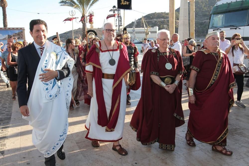 Encendido del Fuego Sagrado de las Fiestas de Carthagineses y Romanos