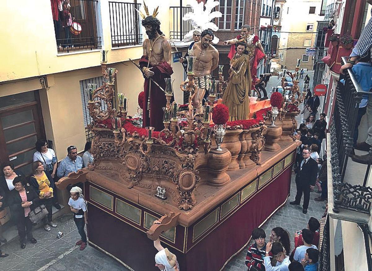 Imagen de Nuestro Padre Jesús de los Afligidos.