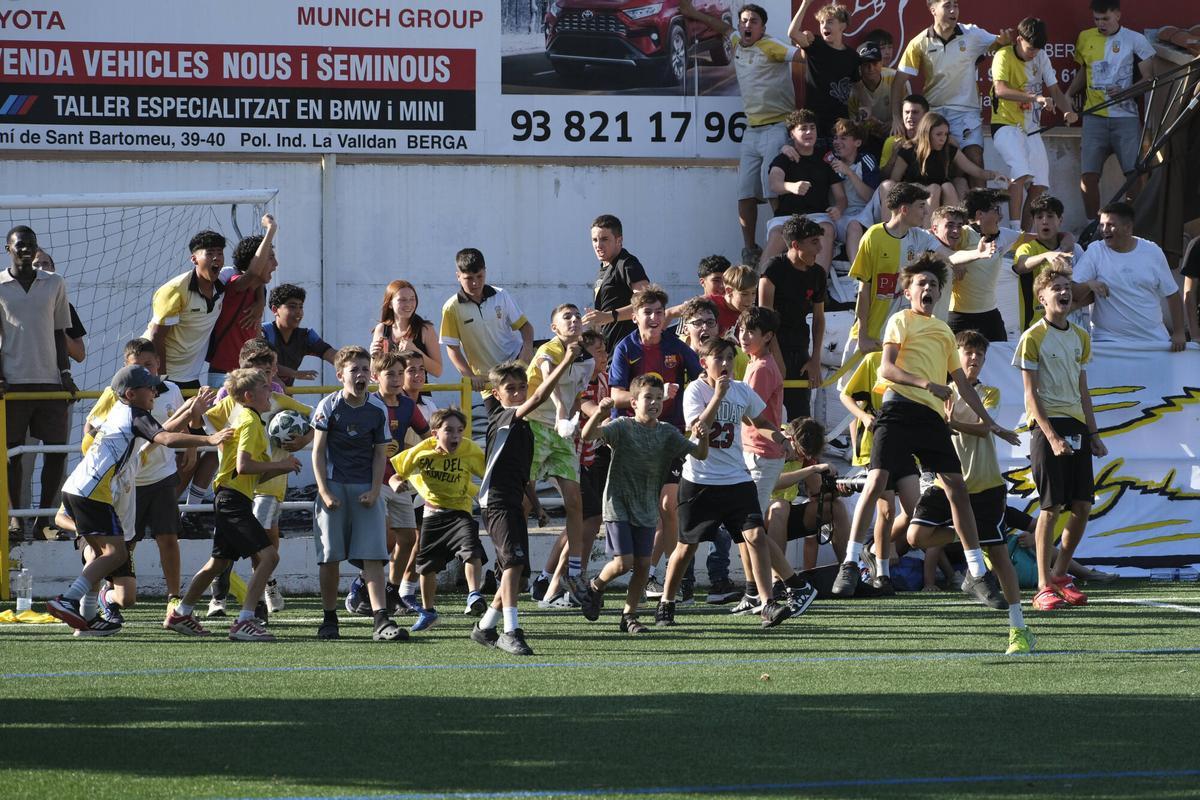 Imatges del partit de promoció Gironella - Puig-reig