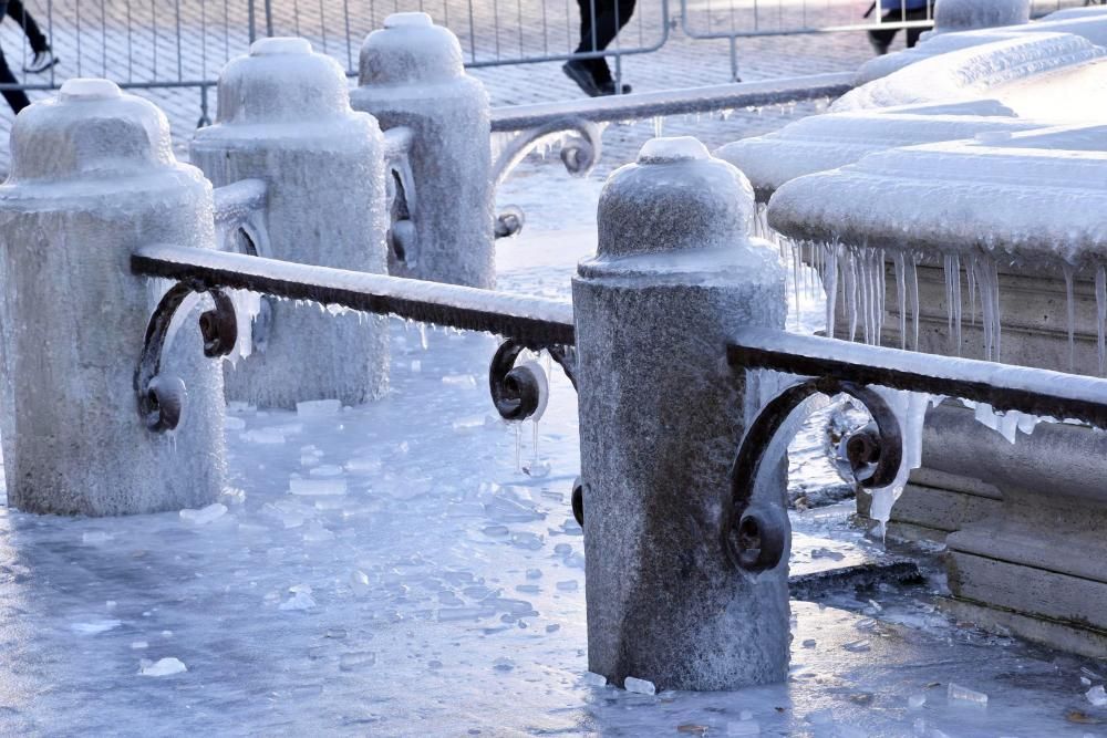 Cold weather in Vatican