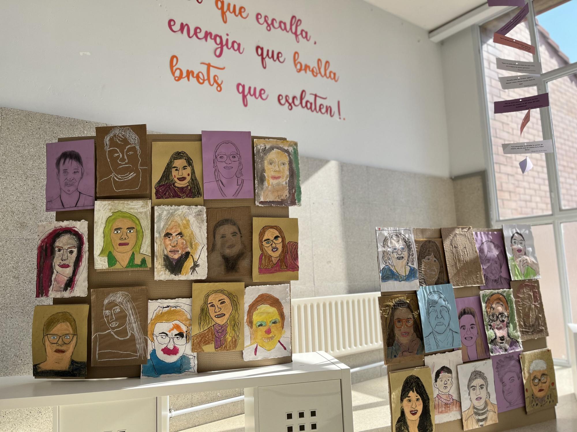 Exposició de l'escola Francesc Macià de Súria