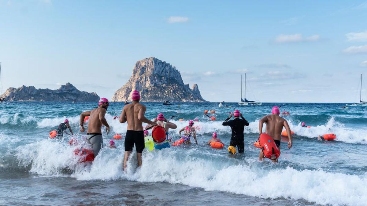 Una imagen de la salida de la Posidonia Race en 2021.