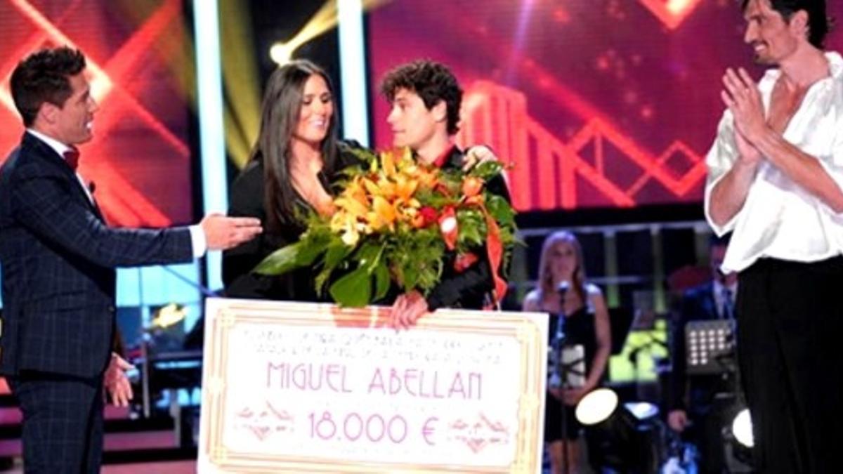 miguel abellan, ganador de Mira quién baila