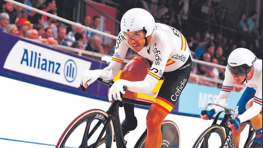 Sebastián Mora, quinto en Omnium en El Cairo