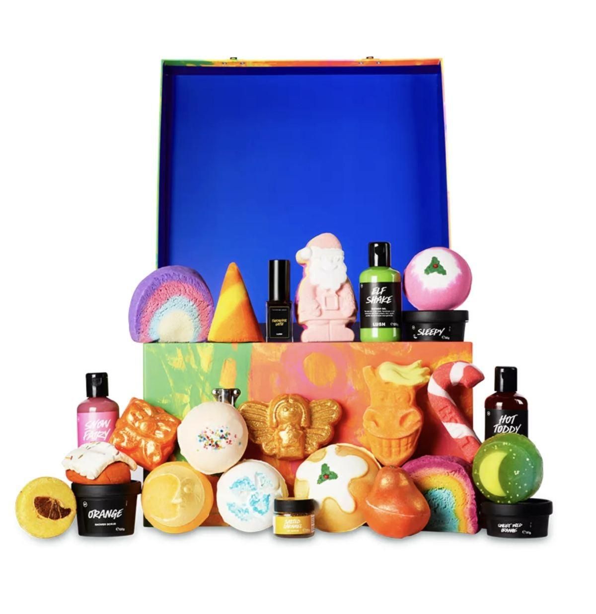 Calendario de adviento 2022 de Lush