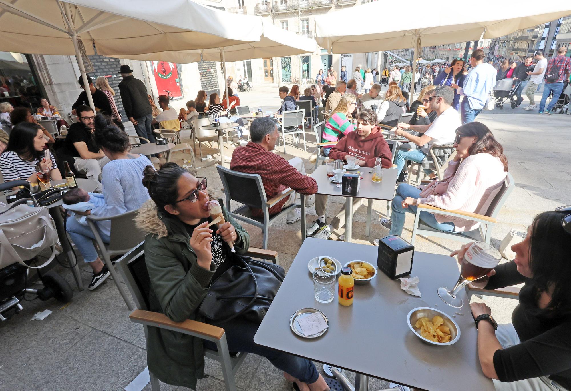 Ambientazo en Vigo por la Reconquista