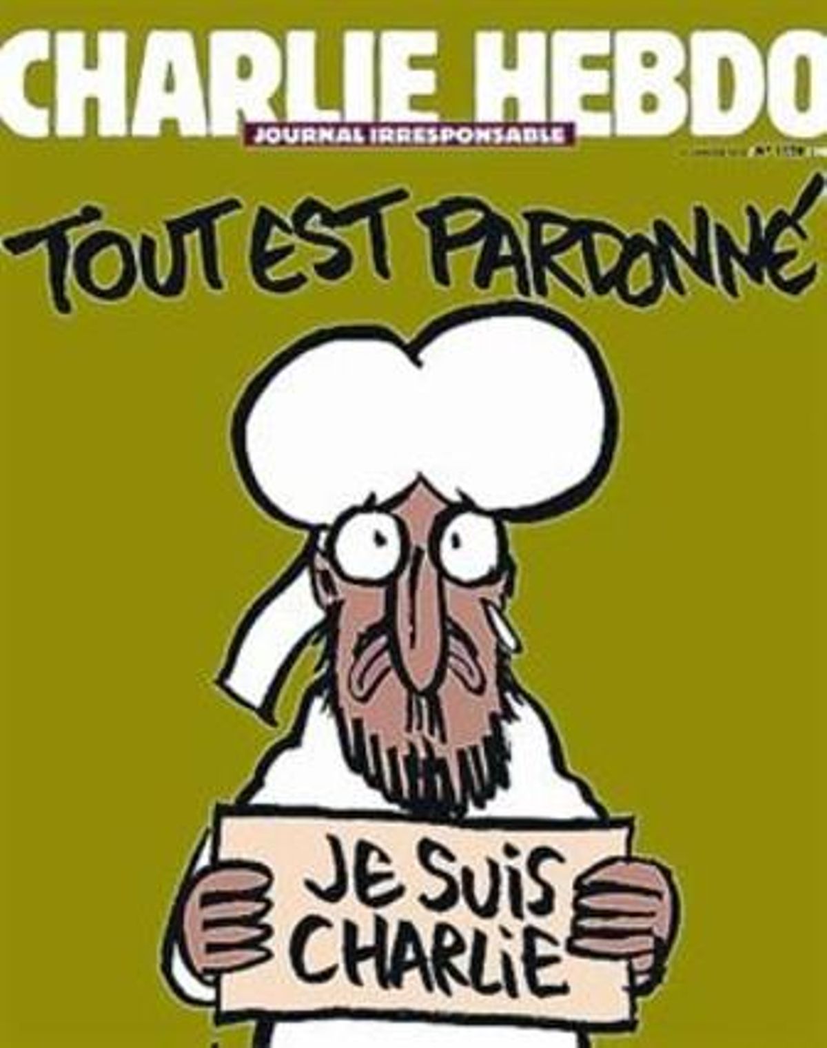Portada del nou ’Charlie Hebdo’.