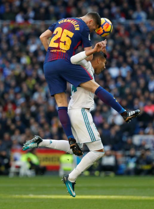 El 'clásico' Real Madrid - Barcelona, en fotos