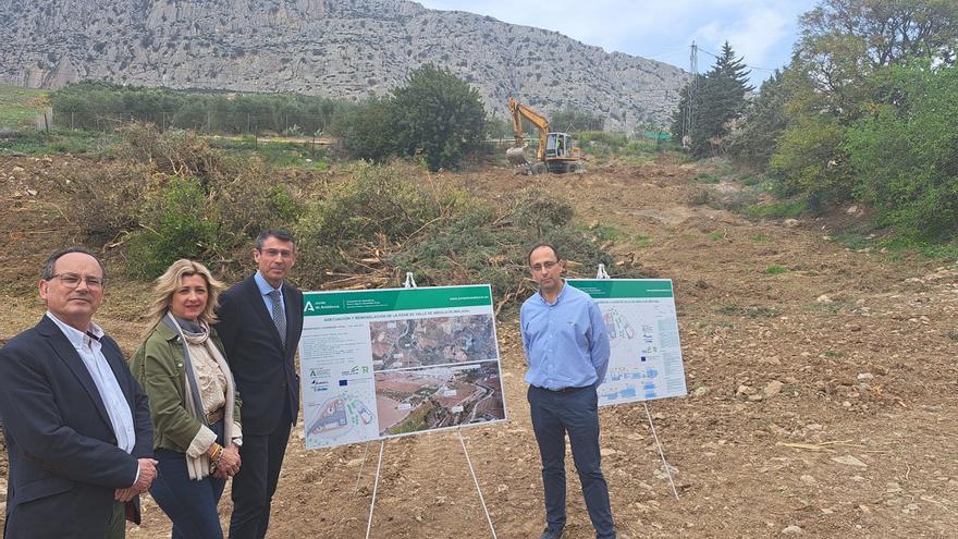 La Junta inicia las obras de la nueva depuradora del Valle de Abdalajís