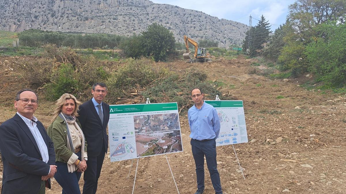 La Junta ha iniciado las obras de la EDAR del Valle de Abdalajís.