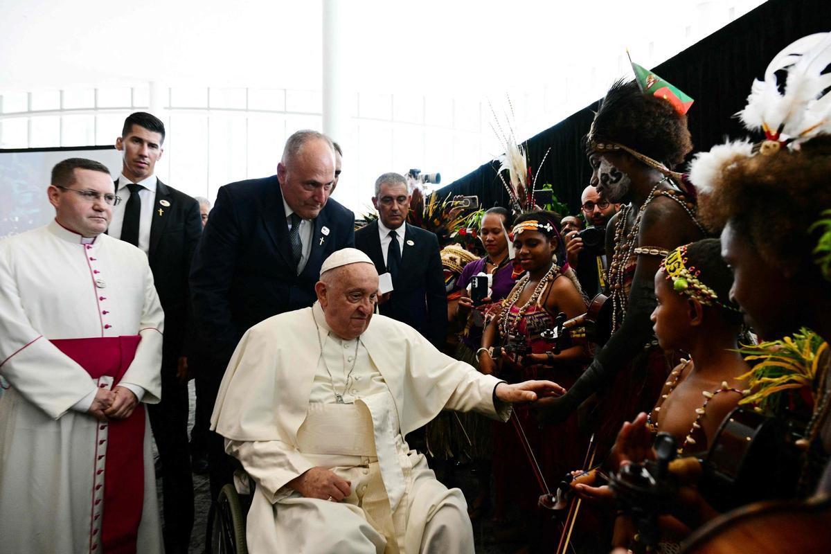 El Papa Francisco visita Papúa Nueva Guinea