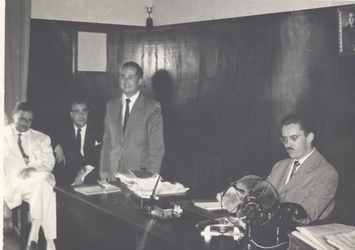 José Antonio Gutiérrez Peña, tercero desde la izquierda