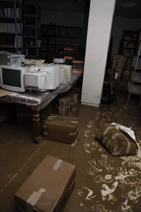 La inundación causa daños por más de millón y medio de euros en la Politécnica