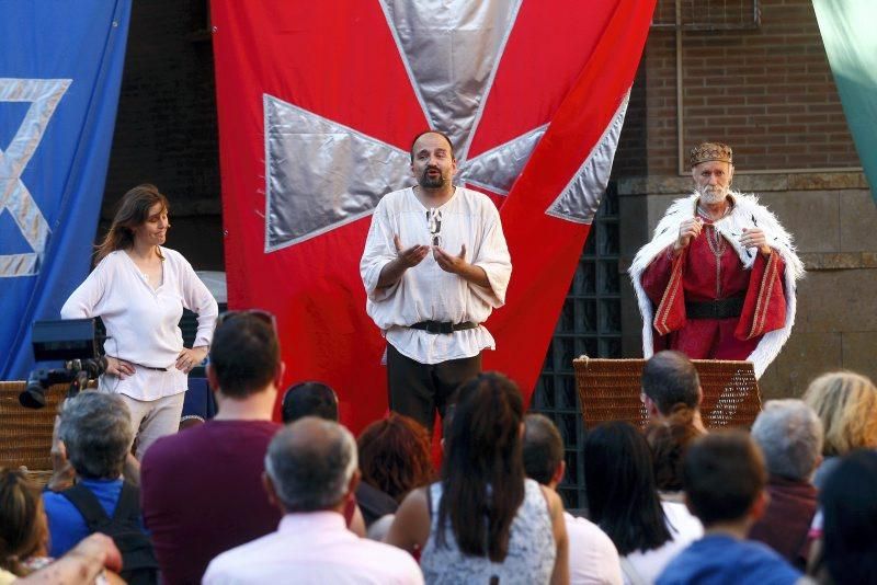 Mercado medieval en Zaragoza