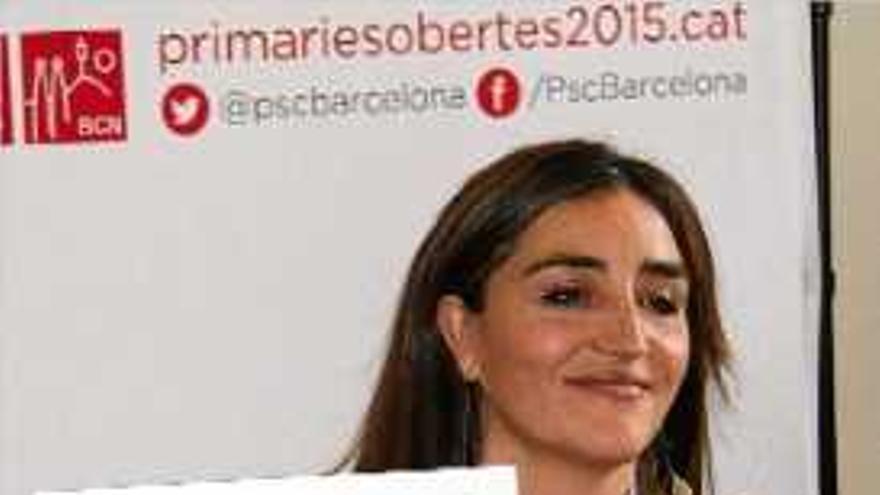 La precandidata a les primàries a Barcelona Rocío Martínez-Sampere.