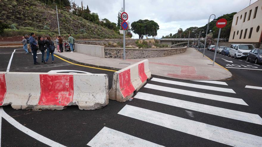 Taganana y Almáciga exigen abrir al tráfico el nuevo puente de San Andrés