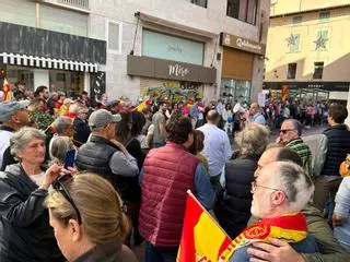 Unas 300 personas vuelven a salir a la calle en Palma para protestar contra de la amnistía y "por la libertad, la unidad y la igualdad"