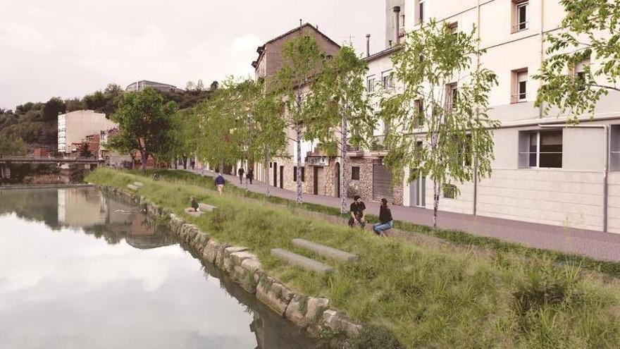 Gironella rep una subvenció de 300.000 euros per al projecte del carrer del Riu