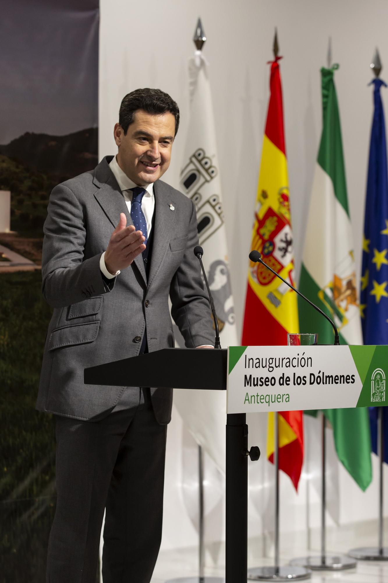 Inauguración del Museo del Conjunto Arqueológico Dólmenes de Antequera