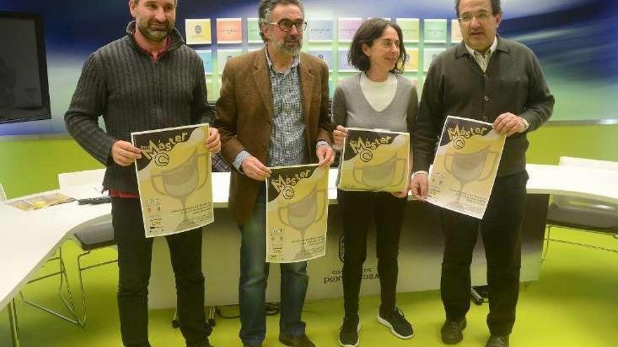 Presentación del Máster gallego de Tenis. // R.V.