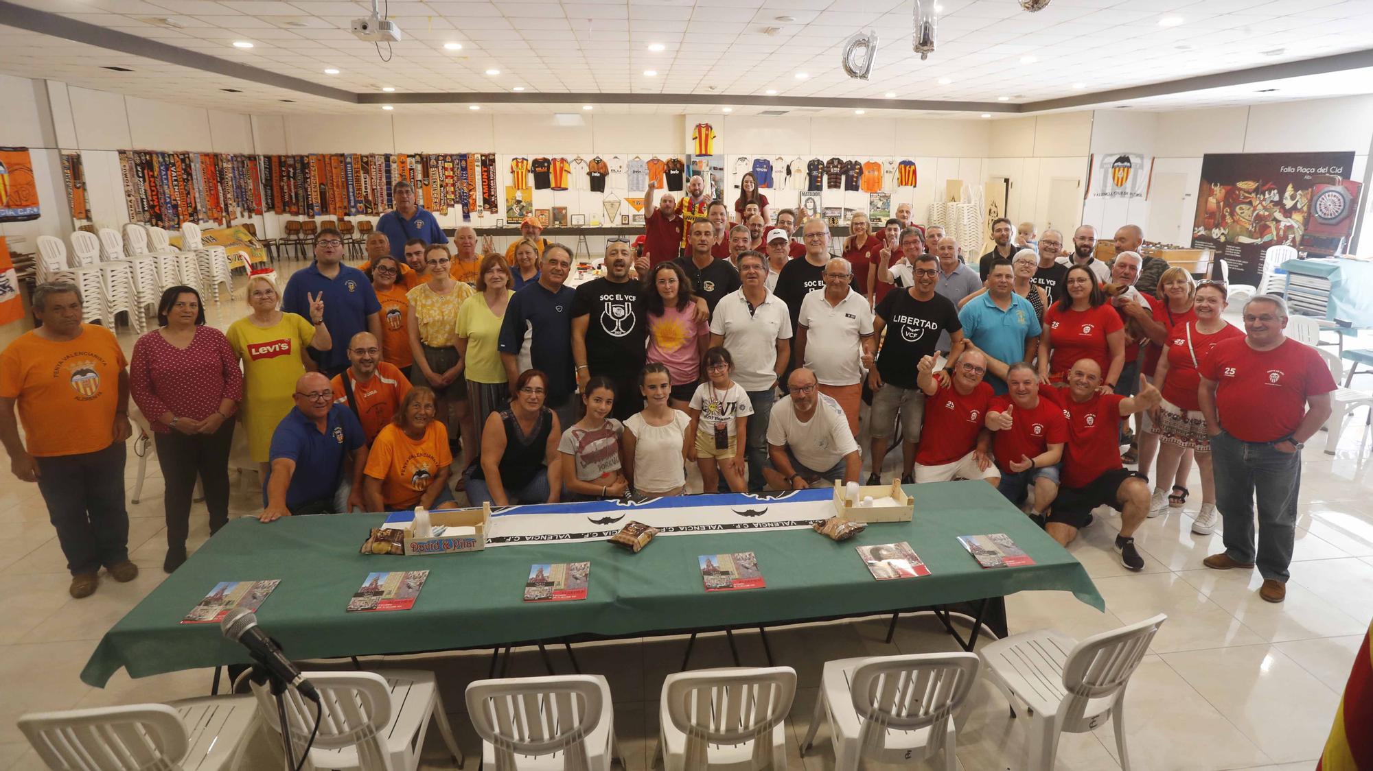 Así fue la fiesta del sector ocho de las peñas valencianistas en Algemesí