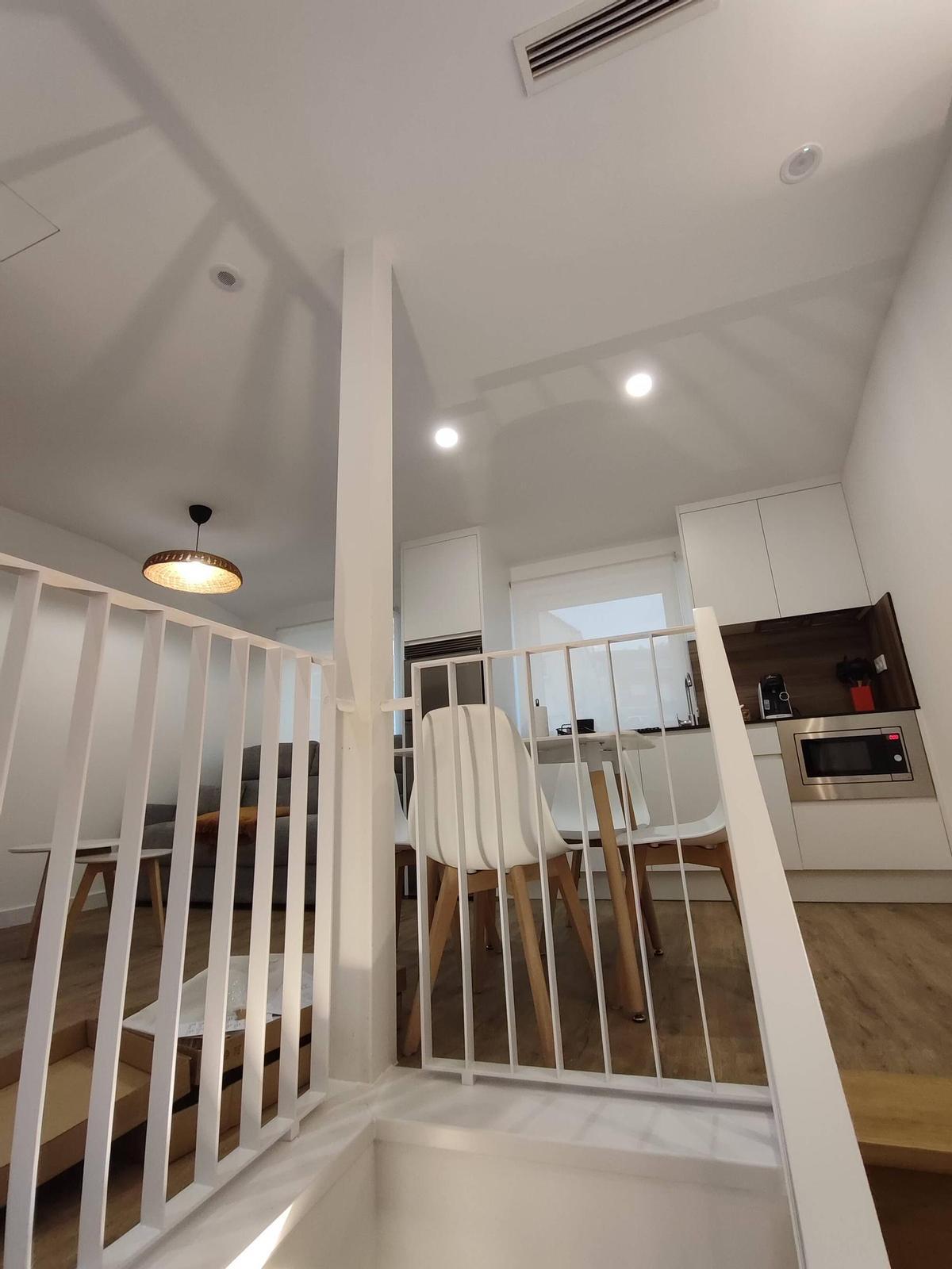 Uno de los apartamentos.