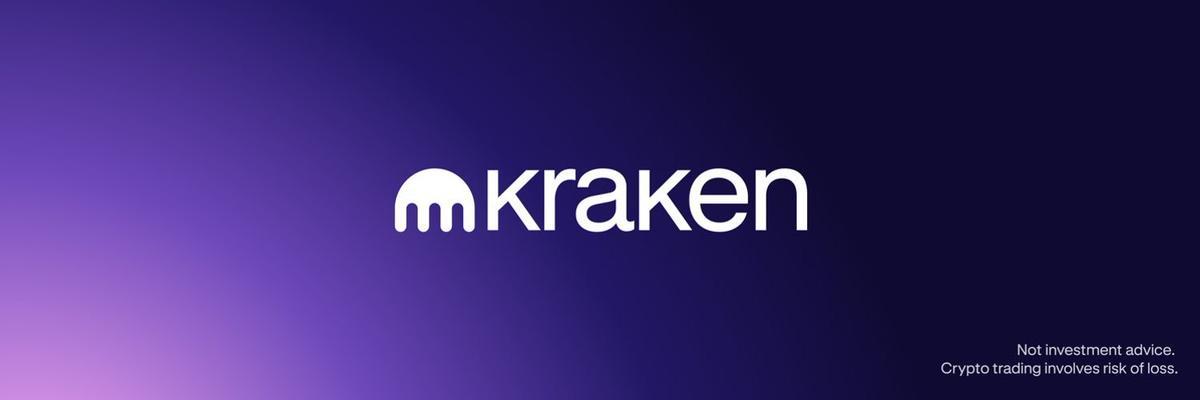 El logotipo de Kraken.
