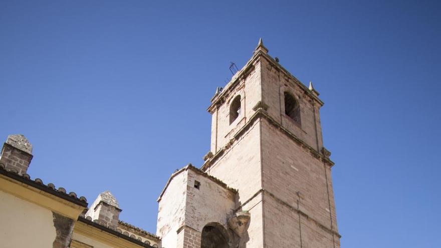 El deterioro de la iglesia de la Asunción de Utiel pone en peligro a su bóveda