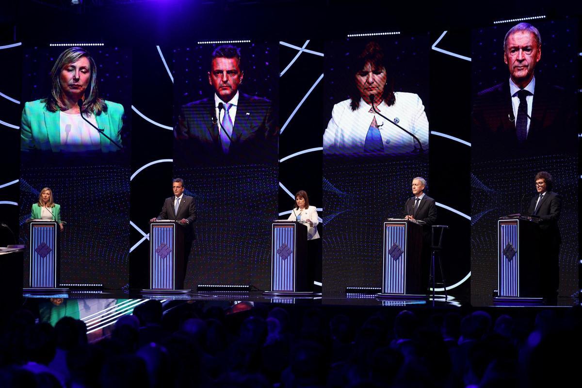 Debate presidencial en Aregentina Debate presidencial en Aregentina