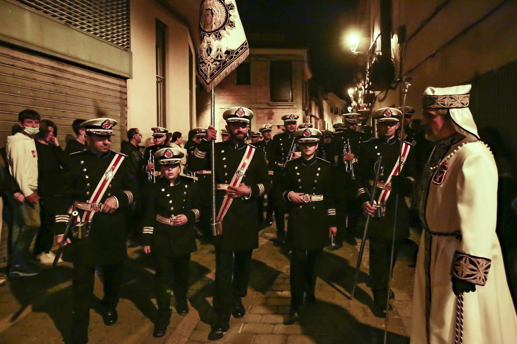 Semana Santa de Lorca 2022: Virgen de la Soledad del Paso Negro, iglesia y procesión