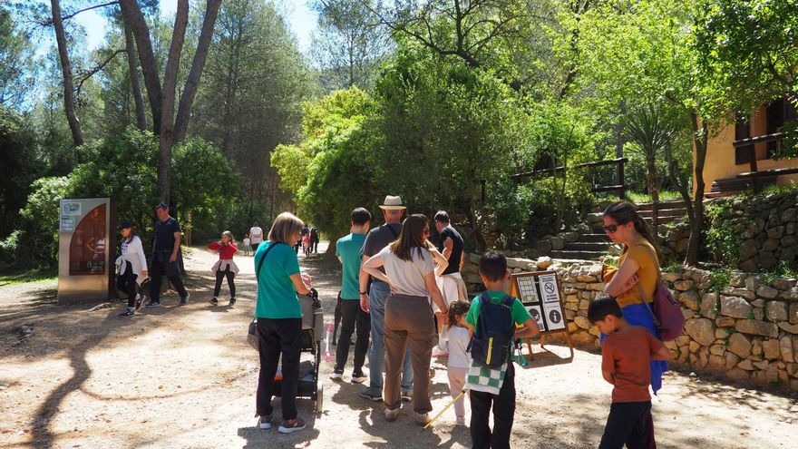 La Murta de Alzira roza las 4.000 visitas en los cuatro días grandes de Semana Santa
