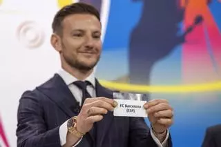 Rakitic: "El Barça puede armar un once inicial con los niños de la casa, es alucinante, eso es la felicidad"