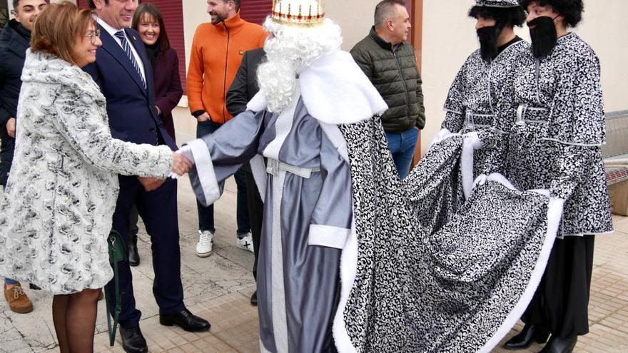 Recepción de los Reyes Magos en la residencia de Almassora