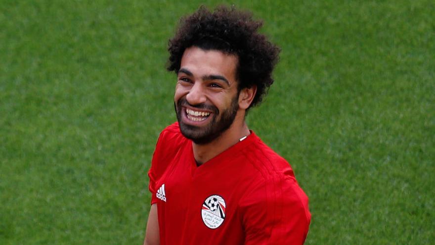 El egipcio Salah es la gran estrella de su selección.