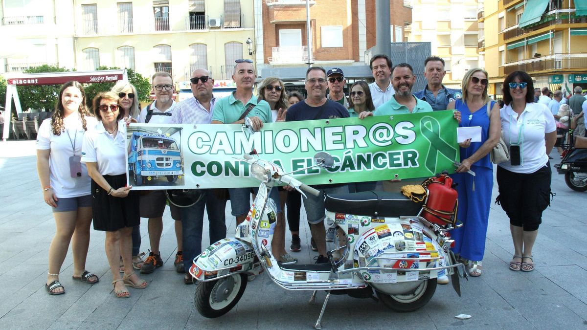 De Lucena a Gijón en Vespa.