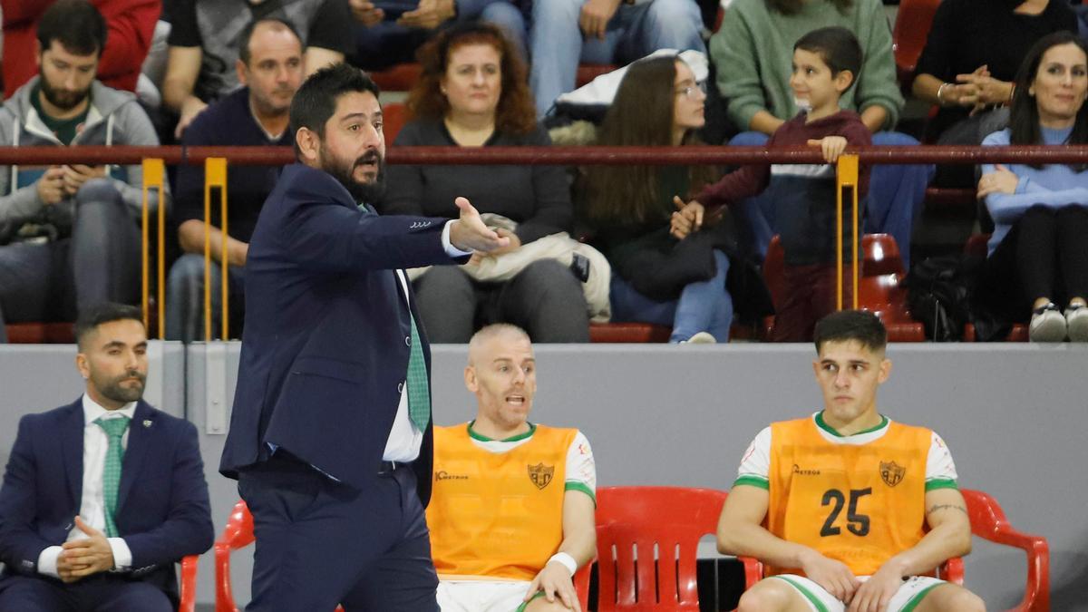 Josan González, entrenador del Córdoba Futsal.