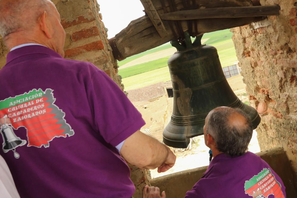 Repique de campanas en Otero de Sariegos