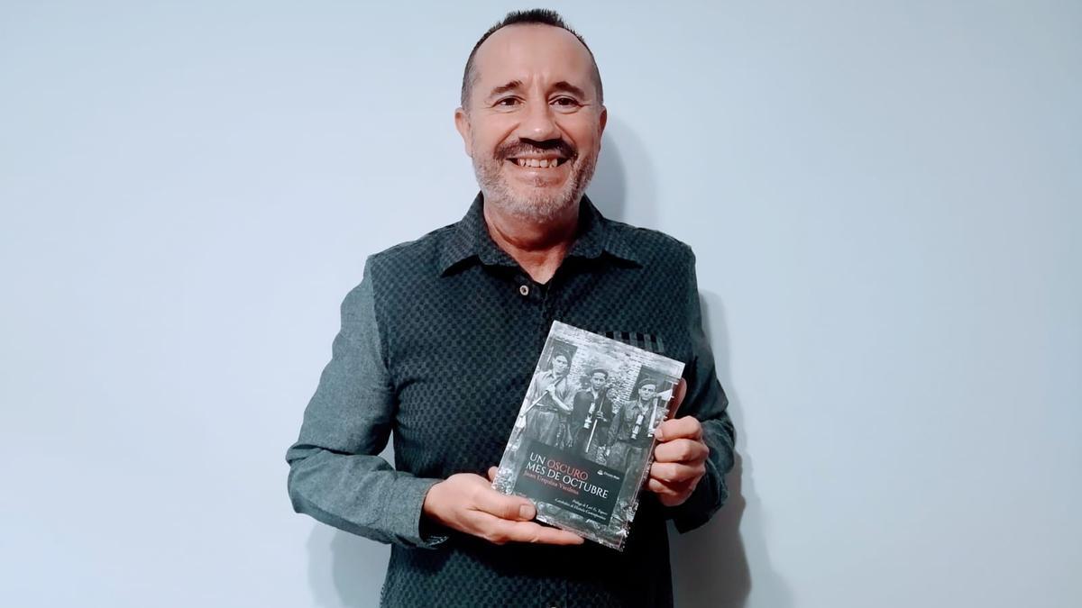 Juan Urquiza, con su novela ambientada en la revolución de octubre de 1934