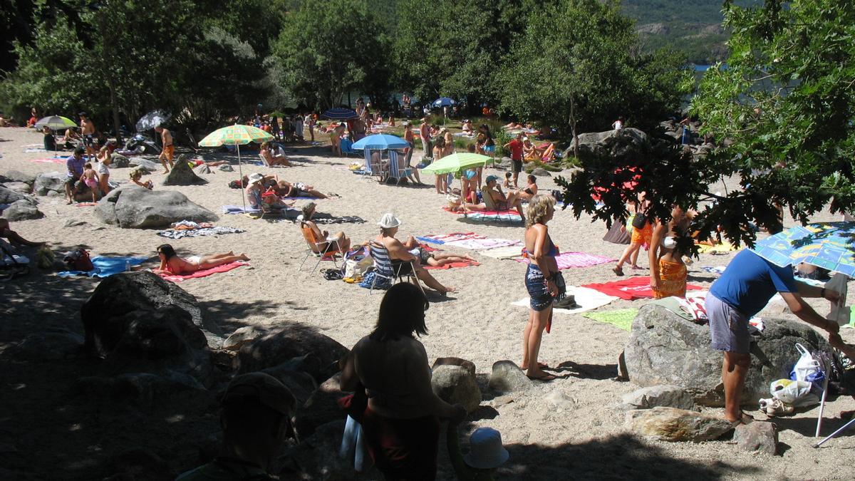 Playa de Los Enanos, Galende. Sanabria.